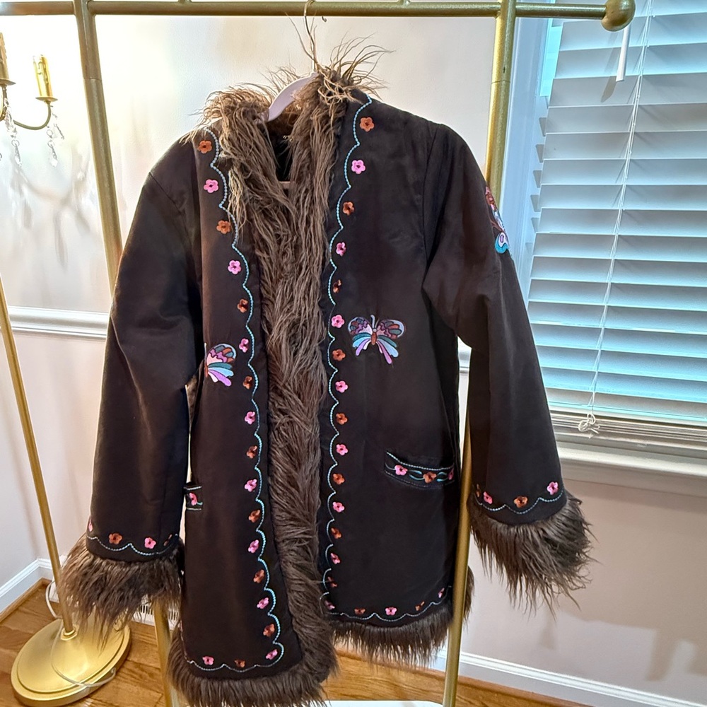 Penny Lane Coat|The Hippie Shake Penny Lane Coat| Embroidered Jacket